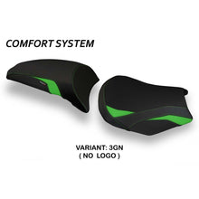 Load image into Gallery viewer, TPZ Italia Vergato-1 comfort foam seat cover for Kawasaki Z650 2017-2021 — Euro Motards — view 3