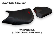 Load image into Gallery viewer, TPZ Italia Marcarini-1 comfort foam seat cover for Honda CB500F 2016-2020 — Euro Motards — view 3
