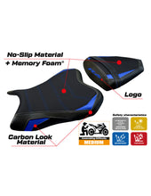 Load image into Gallery viewer, TPZ Italia Aichi comfort foam seat cover for Yamaha YZF-R6 2006-2007 — Euro Motards — view 2