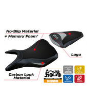 Load image into Gallery viewer, TPZ Italia Eraclea comfort foam seat cover for Yamaha YZF-R25 2014-2020 — Euro Motards — view 2