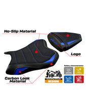 Load image into Gallery viewer, TPZ Italia Aichi ultra-grip seat cover for Yamaha YZF-R6 2006-2007 — Euro Motards — view 2