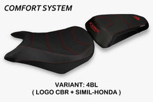 Load image into Gallery viewer, TPZ Italia Auzat-2 comfort foam seat cover for Honda CBR500R 2013-2015 — Euro Motards — view 4