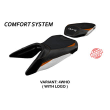 Load image into Gallery viewer, TPZ Italia Haiti comfort foam seat cover for KTM Duke 125/250/390 2017-2021 — Euro Motards — view 4