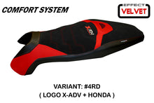Load image into Gallery viewer, TPZ Italia Swiss-1 comfort foam seat cover for Honda X-ADV 750 2017-2020 — Euro Motards — view 4