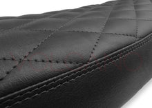 Load image into Gallery viewer, Royal Enfield Interceptor 650 2019-2024 Volcano Italia Seat Cover Vintage Black