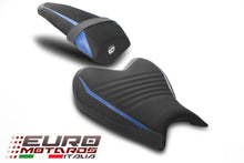 Load image into Gallery viewer, Luimoto race II suede tec-grip seat covers set 3 colors for Yamaha R7 2022 — Euro Motards
