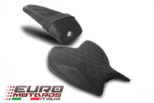 Load image into Gallery viewer, Luimoto diamond suede tec-grip rider covers set 3 colors for Yamaha R7 2022 — Euro Motards