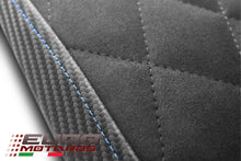 Load image into Gallery viewer, Luimoto diamond suede tec-grip rider covers set 3 colors for Yamaha R7 2022 — Euro Motards — view 5