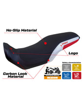 Load image into Gallery viewer, TPZ Italia Malmo ultragrip seat cover for Honda Transalp XL 750 2023-2024 — Euro Motards — view 2