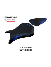 Load image into Gallery viewer, Kawasaki Ninja ZX6R 2005-2006 TPZ Italia Juri Comfort Foam Seat Cover