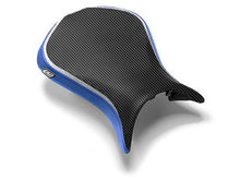 Load image into Gallery viewer, Luimoto sport seat covers set blue for Kawasaki Ninja ZX6R 2007-2008 — Euro Motards — view 4