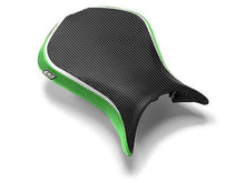 Load image into Gallery viewer, Luimoto sport seat covers set green for Kawasaki Ninja ZX6R 2007-2008 — Euro Motards — view 2
