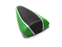 Load image into Gallery viewer, Luimoto sport seat covers set green for Kawasaki Ninja ZX6R 2007-2008 — Euro Motards — view 3