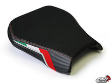 Load image into Gallery viewer, Luimoto team italia suede seat cover 4 colors for Aprilia Tuono 1000 2006-2010 — Euro Motards
