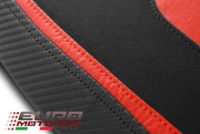 Load image into Gallery viewer, Luimoto veloce suede tec-grip seat covers set for Aprilia RS 660 Tuono 660 2021-2022 — Euro Motards — view 5