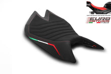 Load image into Gallery viewer, Luimoto italia suede tec-grip seat cover for Aprilia RSV4 1100 Factory 2021-2022 — Euro Motards — view 2