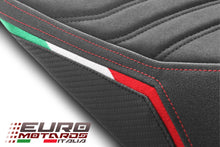 Load image into Gallery viewer, Luimoto italia suede tec-grip seat cover for Aprilia Tuono V4 Factory Ultra Dark 2022 — Euro Motards — view 3