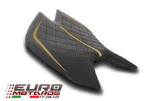 Load image into Gallery viewer, Luimoto GP diamond suede tec-grip seat cover for Aprilia RSV4 Tuono 1100 2021-2025 — Euro Motards — view 5