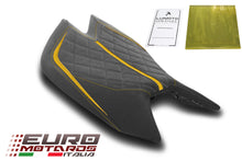 Load image into Gallery viewer, Aprilia RSV4 Tuono 1100 2021-2025 Luimoto GP Diamond Suede Tec-Grip Seat Cover