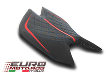 Load image into Gallery viewer, Aprilia RSV4 Tuono 1100 2021-2025 Luimoto GP Diamond Suede Tec-Grip Seat Cover