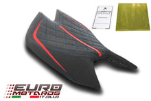 Load image into Gallery viewer, Aprilia RSV4 Tuono 1100 2021-2025 Luimoto GP Diamond Suede Tec-Grip Seat Cover