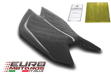 Load image into Gallery viewer, Aprilia RSV4 Tuono 1100 2021-2025 Luimoto GP Diamond Suede Tec-Grip Seat Cover