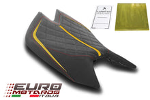 Load image into Gallery viewer, Aprilia RSV4 Tuono 1100 2021-2025 Luimoto GP Diamond Suede Tec-Grip Seat Cover