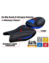 Load image into Gallery viewer, TPZ Italia Japan comfort seat cover for Suzuki Hayabusa GSX1300R 2008-2020 — Euro Motards — view 2
