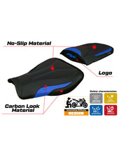 Load image into Gallery viewer, TPZ Italia Huelva ultra-grip seat cover for Honda CBR600RR 2007-2024 — Euro Motards — view 2