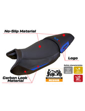 Load image into Gallery viewer, TPZ Italia Koln anti-slip seat cover for BMW R1300GS STD 2023-2024 — Euro Motards — view 4