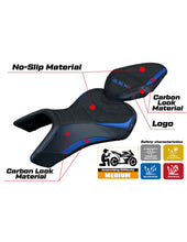Load image into Gallery viewer, TPZ Italia Niigata ultra-grip seat cover for Suzuki GSX-8S R 2023-2024 — Euro Motards — view 2