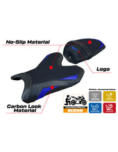 Load image into Gallery viewer, TPZ Italia Lier anti-slip seat cover for Yamaha YZF-R125 2024 — Euro Motards — view 2