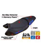 Load image into Gallery viewer, TPZ Italia Koln comfort foam seat cover for BMW R1300GS STD 2023-2024 — Euro Motards — view 4