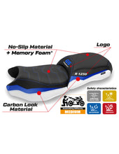Load image into Gallery viewer, TPZ Italia comfort foam heated Trophy seat cover for BMW R1250GS 2019-2023 — Euro Motards — view 2