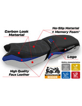 Load image into Gallery viewer, TPZ Italia comfort heated seat cover for BMW R1250GS Adventure 2019-2023 — Euro Motards — view 2