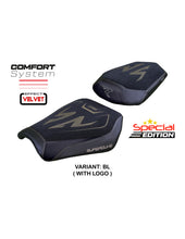 Load image into Gallery viewer, TPZ Italia Kalix velvet comfort seat cover for KTM 1390 Super Duke R 2024 — Euro Motards — view 5