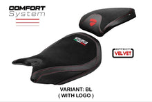 Load image into Gallery viewer, Ducati Panigale 1299 2015-2018 TPZ Italia Dervio Velvet Comfort Foam Seat Cover