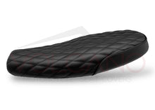 Load image into Gallery viewer, Triumph Bonneville 2001-2016 Volcano Italia Seat Cover Anti-Slip Diamond Black