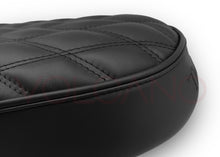 Load image into Gallery viewer, Triumph Bonneville 2001-2016 Volcano Italia Seat Cover Anti-Slip Diamond Black