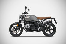 Load image into Gallery viewer, Zard thunderbolt black ceramic racing silencer for BMW RnineT 2021-2022 — Euro Motards — view 3
