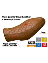 Load image into Gallery viewer, TPZ Italia Alanya comfort seat cover for Moto Morini Seiemmezzo 2022-2024 — Euro Motards — view 2