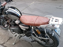 Load image into Gallery viewer, Triumph Scrambler 1200 2019-2024 Volcano Italia Seat Cover Anti-Slip Brown New