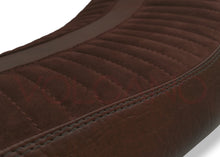 Load image into Gallery viewer, Triumph Street Twin 900 2016-2022 Volcano Italia Seat Cover Anti-Slip S2 Brown