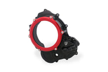 Load image into Gallery viewer, Ducati Hypermotard 698 Mono 2024-2025 CNC Racing Clear Clutch Cover Kit Bicolor