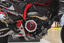 Load image into Gallery viewer, Ducati Hypermotard 698 Mono 2024-2025 CNC Racing Clear Clutch Cover Kit Bicolor