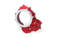 Load image into Gallery viewer, Ducati Hypermotard 698 Mono 2024-2025 CNC Racing Clear Clutch Cover Kit Bicolor