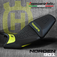 Load image into Gallery viewer, TPZ Italia comfort foam ultragrip seat cover for Husqvarna Norden 901 2022-2023 — Euro Motards
