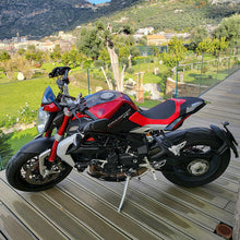 Load image into Gallery viewer, TPZ Italia anti-slip seat cover for MV Agusta Dragster 800 2014-2018 — Euro Motards