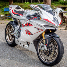 Load image into Gallery viewer, TPZ Italia anti-slip rider seat cover for MV Agusta F4/F4RR 2010-2020 — Euro Motards — view 2