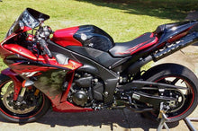 Load image into Gallery viewer, Luimoto flame red seat cover for Yamaha YZF-R1 2009-2014 — Euro Motards